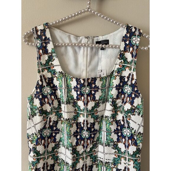 NWT The Limited Womens Size 8 Tall Sleeveless Sheath Dress Multicolor - Picture 2 of 5